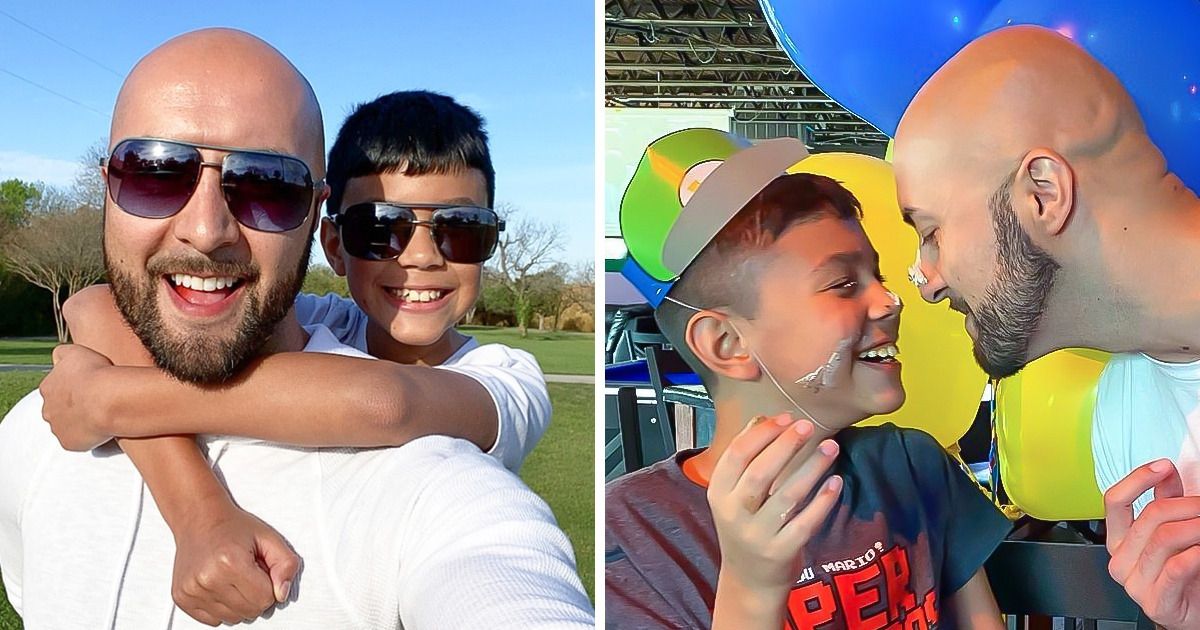 La historia de un padre gay soltero que adoptó a un niño con autismo