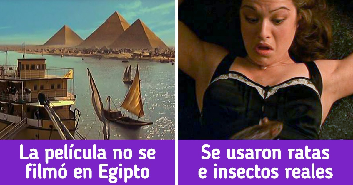 12 Curiosidades que no todo el mundo conocía sobre la producción de la franquicia “La momia”
