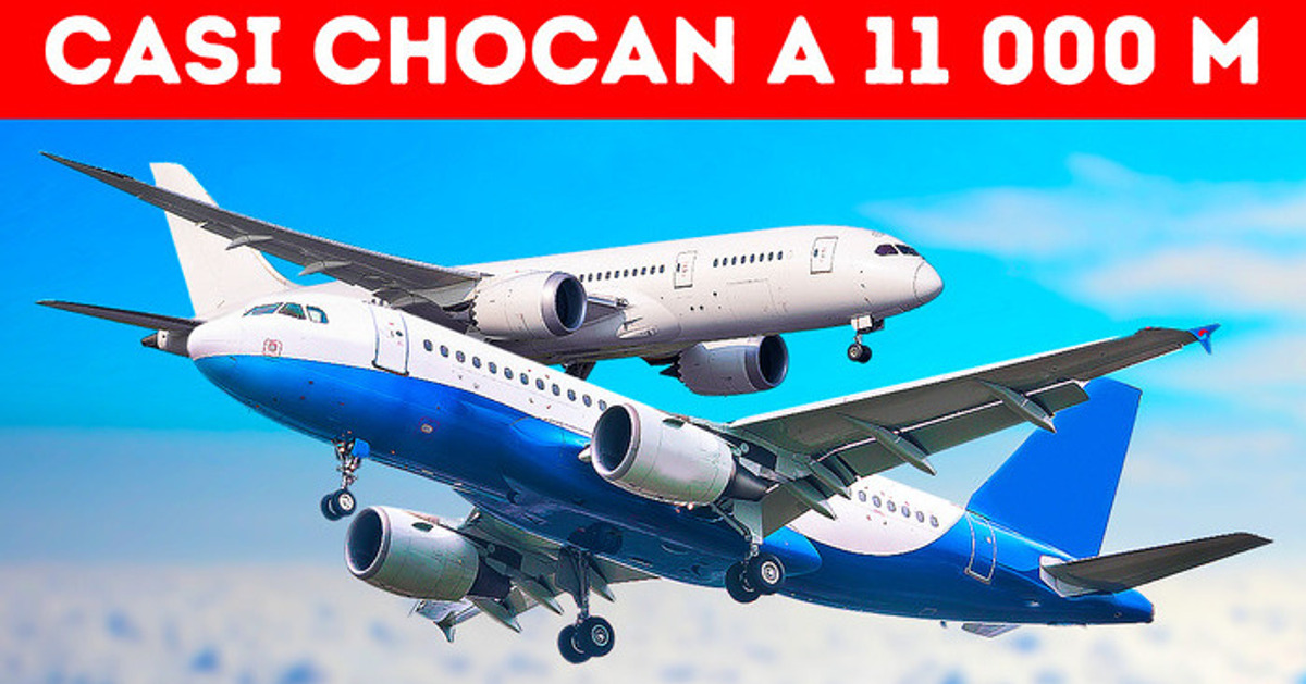 Dos aviones casi colisionan, pero un piloto pensó rápido Dos aviones casi colisionan, pero un piloto pensó rápido