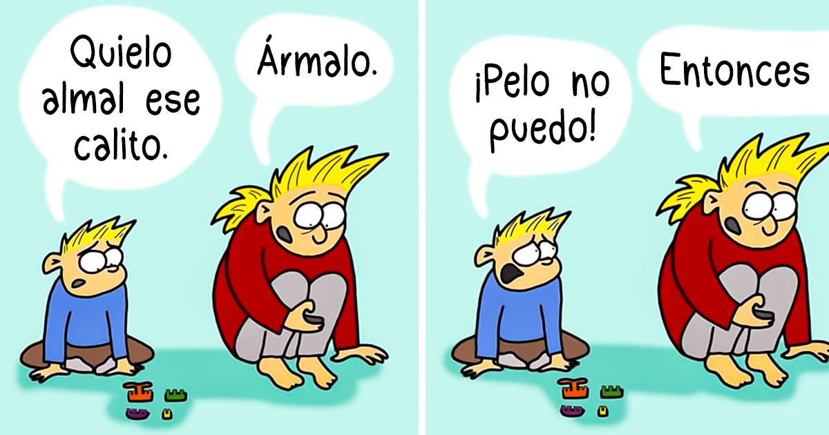 13 Cómics que muestran que los hijos, además de dar felicidad, te pueden hacer temblar de nervios 13 Cómics que muestran que los hijos, además de dar felicidad, te pueden hacer temblar de nervios