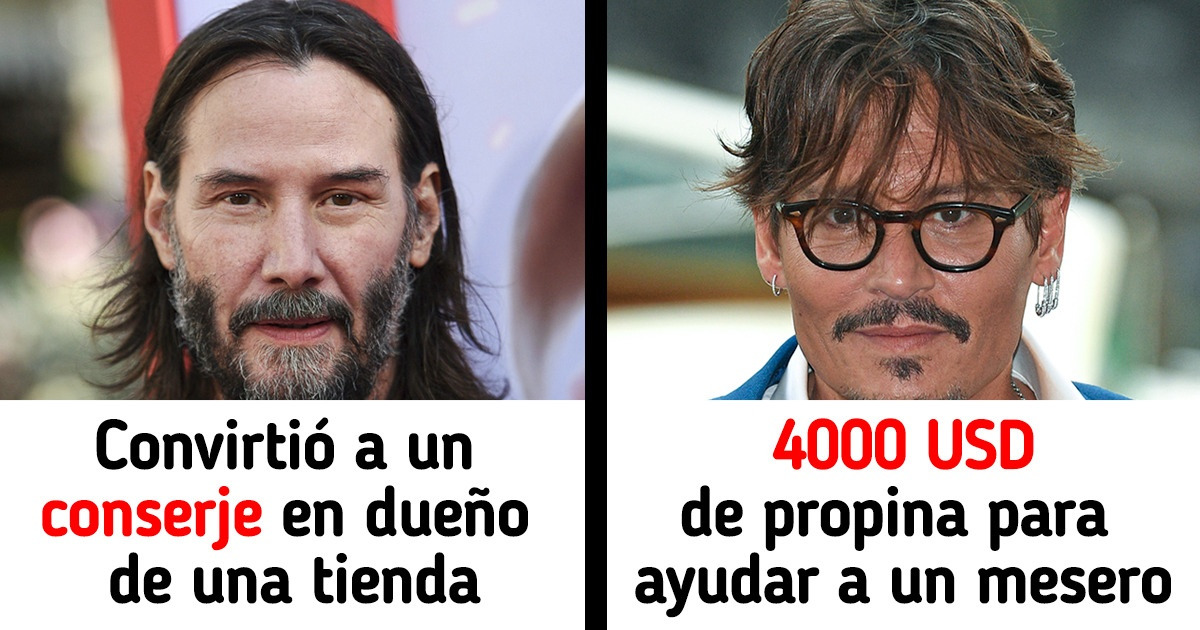 10 Famosos que no solo son héroes en sus películas, sino también en la vida real