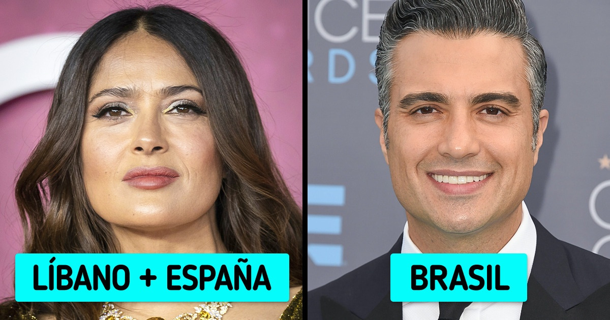 13 Famosos mexicanos por cuyas venas en realidad corre sangre de distintas nacionalidades 13 Famosos mexicanos por cuyas venas en realidad corre sangre de distintas nacionalidades