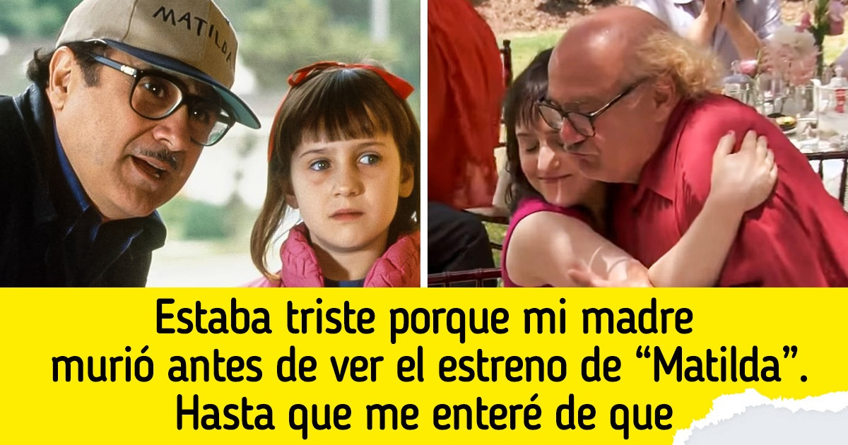 Danny DeVito sorprendió a la niña de “Matilda” con un valioso gesto Danny DeVito sorprendió a la niña de “Matilda” con un valioso gesto