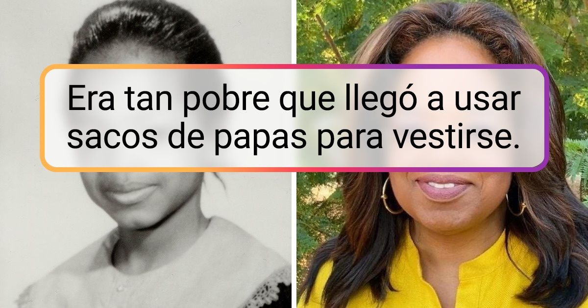 12 Famosos que atravesaron momentos muy difíciles antes de alcanzar el éxito 12 Famosos que atravesaron momentos muy difíciles antes de alcanzar el éxito