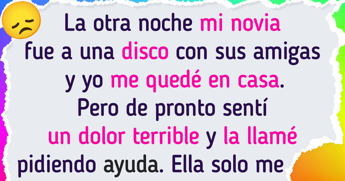Mi novia estaba de fiesta cuando la llamé por ayuda y terminé siendo bloqueado Mi novia estaba de fiesta cuando la llamé por ayuda y terminé siendo bloqueado