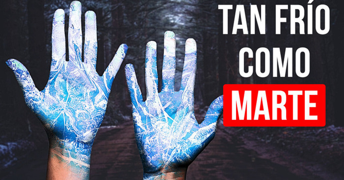 Marte y la Antártida son más cálidos que esta ciudad