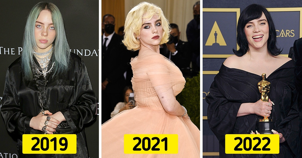 10 Veces en las que las famosas nos deslumbraron con su evolución de estilo en la alfombra roja