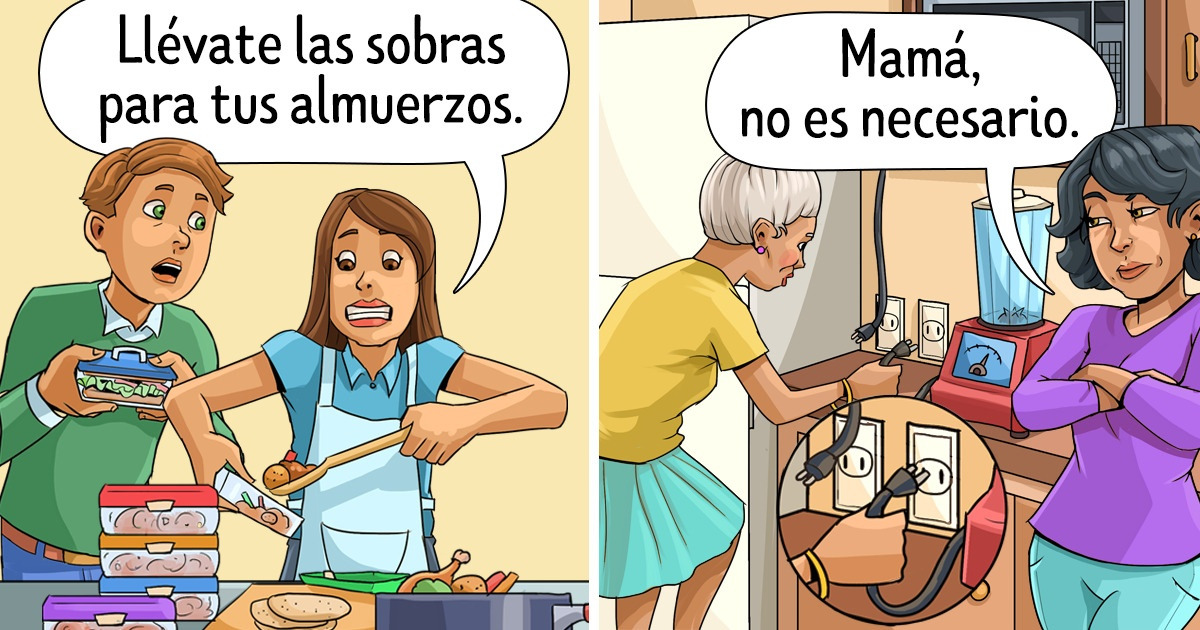 14 Hijos comparten ejemplos de la lógica de las mamás y no podrían haber sido más exactos