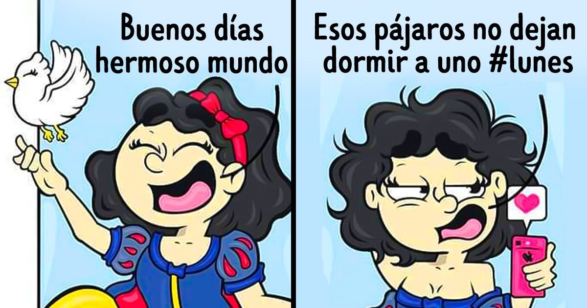 18 Cómics sobre las observaciones de una chica que sabe llevar un mensaje positivo y con la que es fácil identificarse 18 Cómics sobre las observaciones de una chica que sabe llevar un mensaje positivo y con la que es fácil identificarse