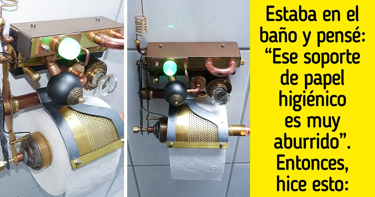 20 Personas con tanta creatividad que cualquier objeto en sus manos se transforma en una obra de arte
