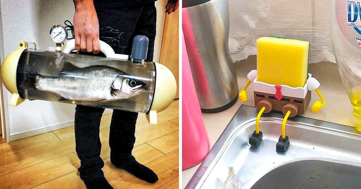 17 Objetos hechos por genios que realmente pensaron “fuera de la caja”