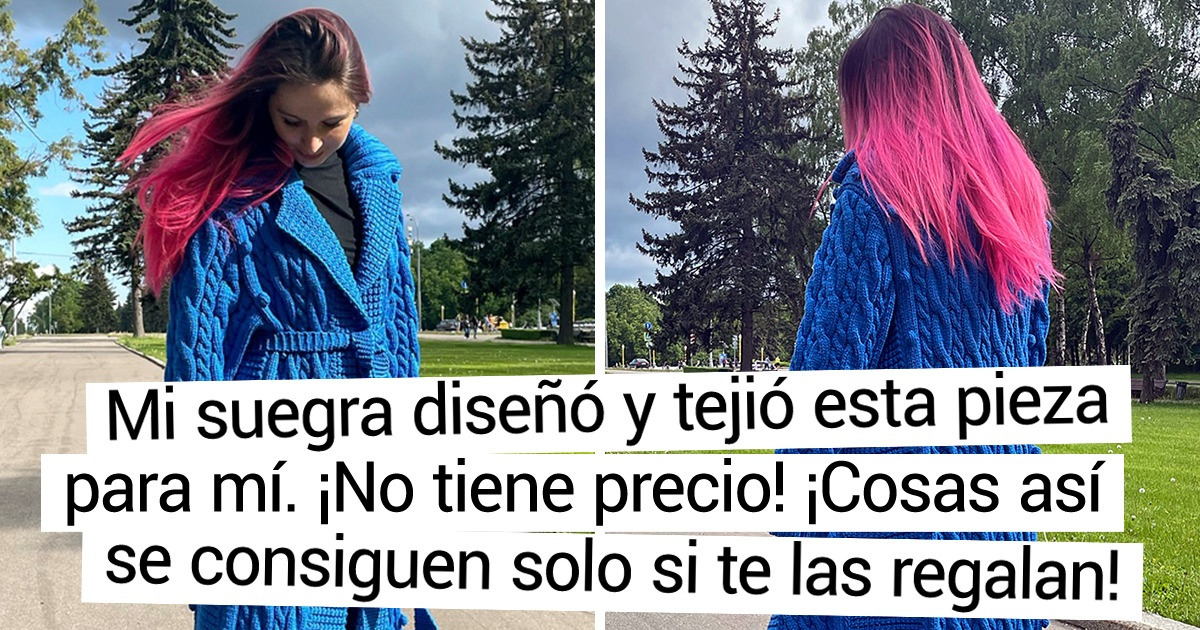 20+ Mujeres que demostraron que la calidez de las prendas tejidas a mano no tiene igual