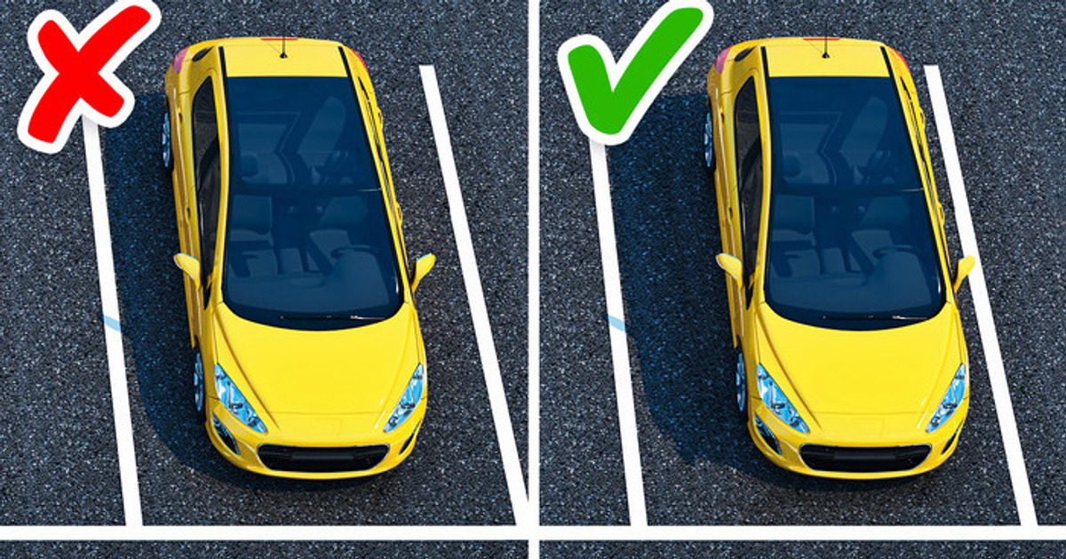 He aquí por qué todos estacionamos nuestros autos incorrectamente