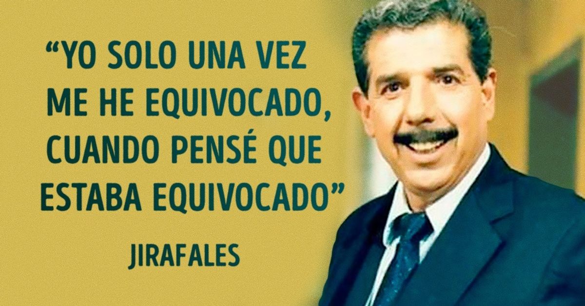 Aquí está el auténtico profesor Jirafales