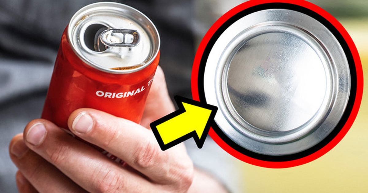 La razón genial por la que las latas de refresco tienen fondos curvos