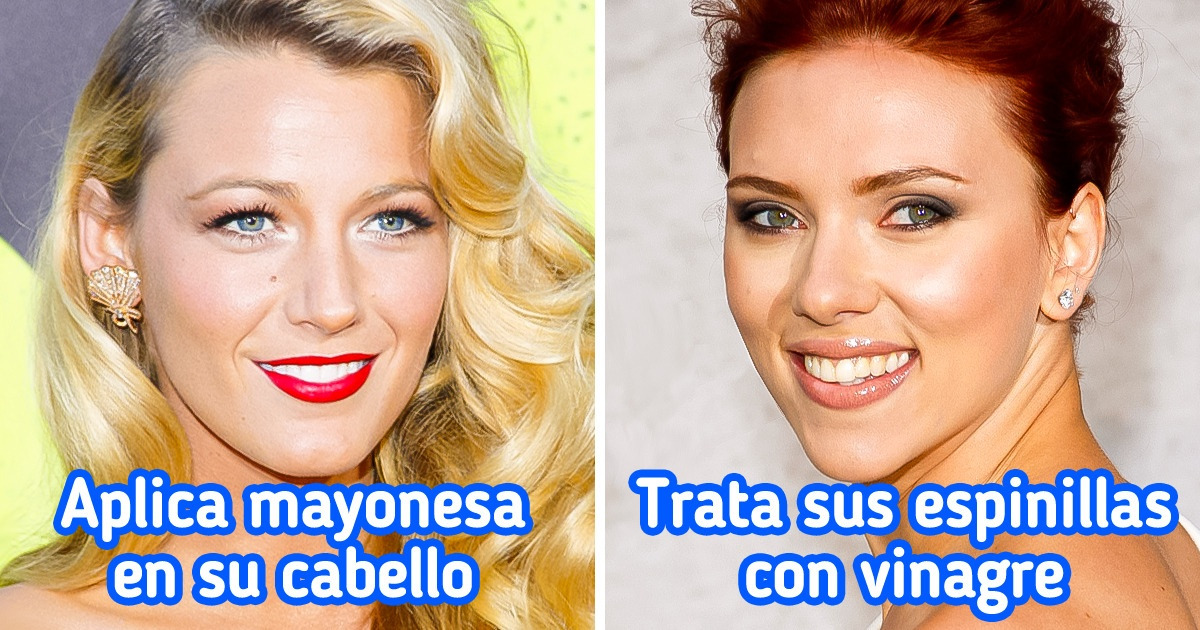 10 Secretos de belleza de las famosas para lucir siempre fabulosas frente a las cámaras