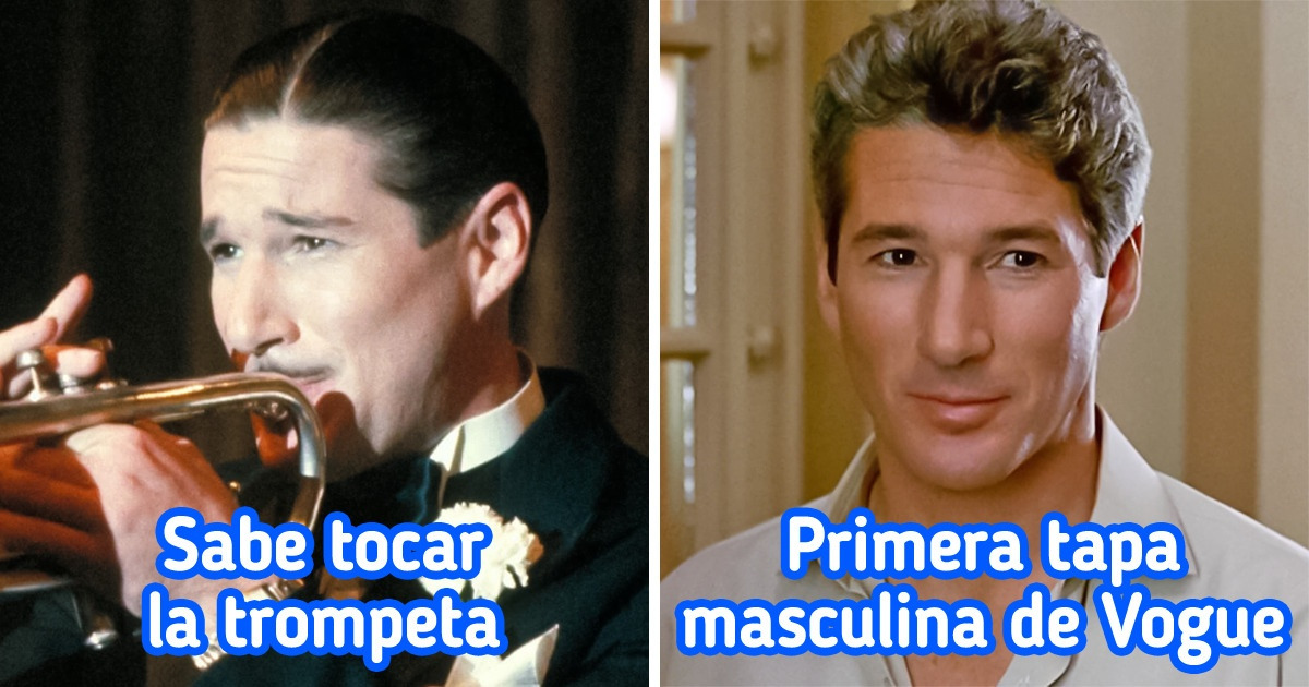 9 Datos sobre Richard Gere, quien sigue siendo un papacito aunque pasen los años
