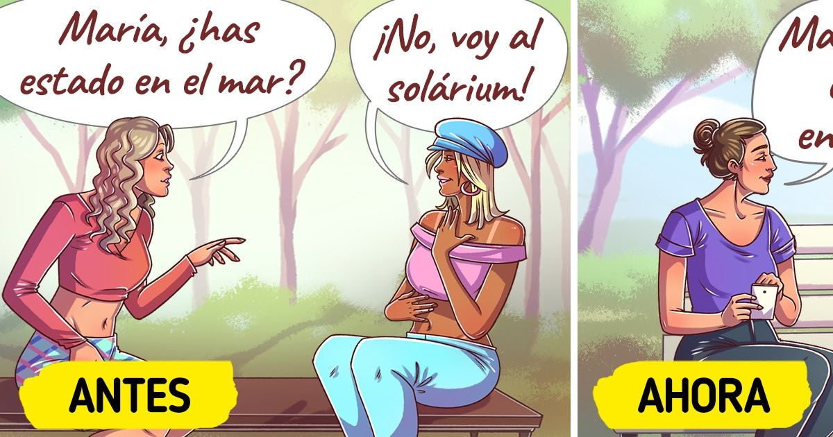 17 Cómics que muestran la diferencia entre nosotras ahora y las chicas de la década de 2000