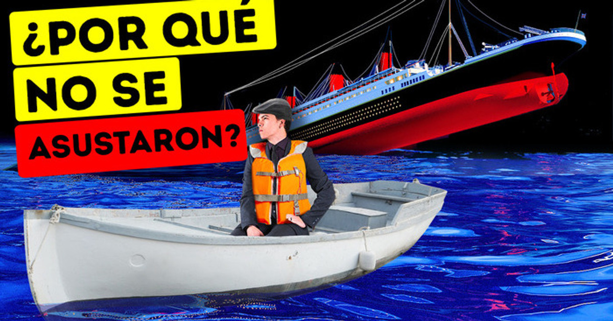 Los pasajeros no entraron en pánico en el Titanic, y esta es la razón Los pasajeros no entraron en pánico en el Titanic, y esta es la razón