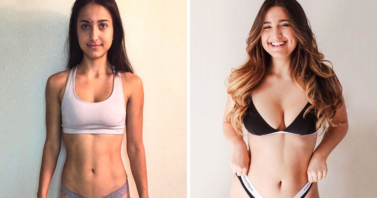 Esta joven se enamoró de su cuerpo después de darse cuenta de que la delgadez extrema puede ser tan perjudicial como el sobrepeso