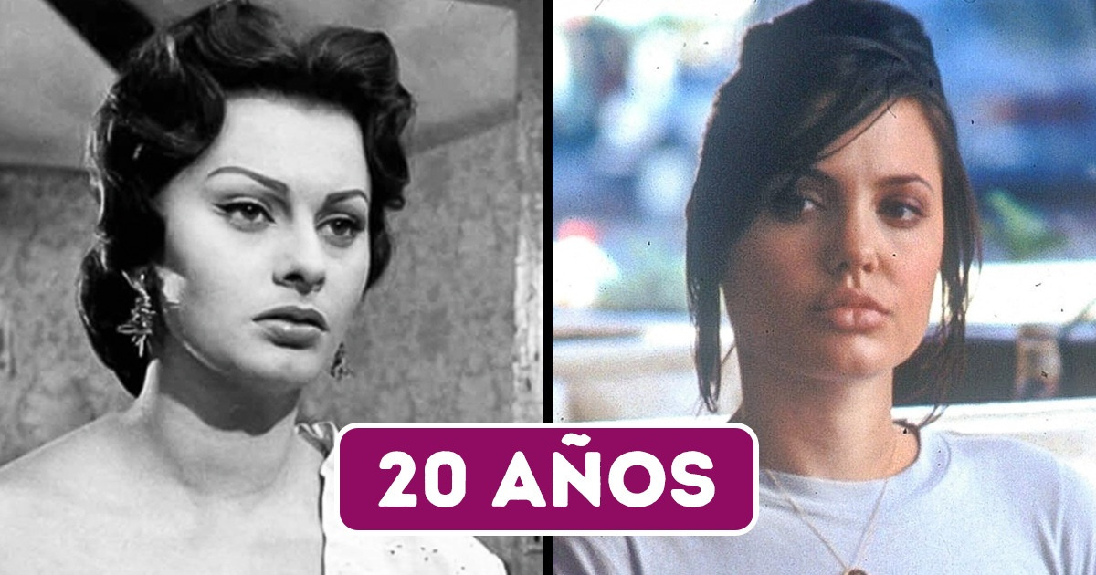 Observamos La Evolución De Los Cánones De Belleza Comparando 16 Pares De Famosos De 20 Años 4363