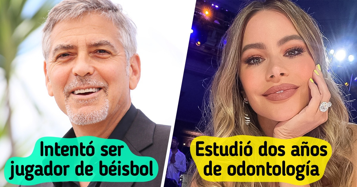 13 Famosos que se dedicarían a cosas distintas si no hubiesen seguido con sus carreras