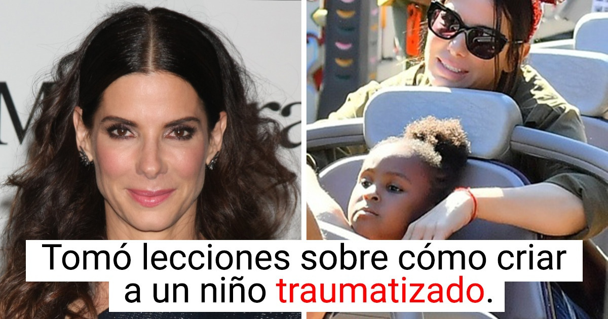 Sandra Bullock comparte su experiencia como madre y demuestra que el amor va más allá de la genética