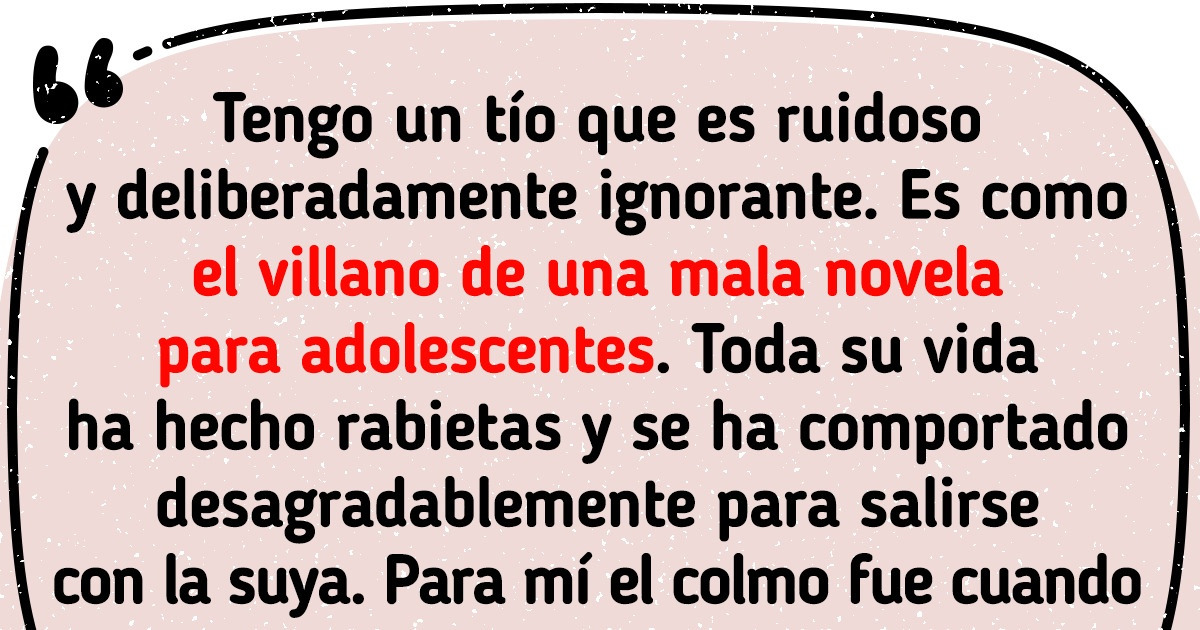 17 Disparates expresados por parientes de personas que desearían que un cohete se los llevara a la Luna 17 Disparates expresados por parientes de personas que desearían que un cohete se los llevara a la Luna