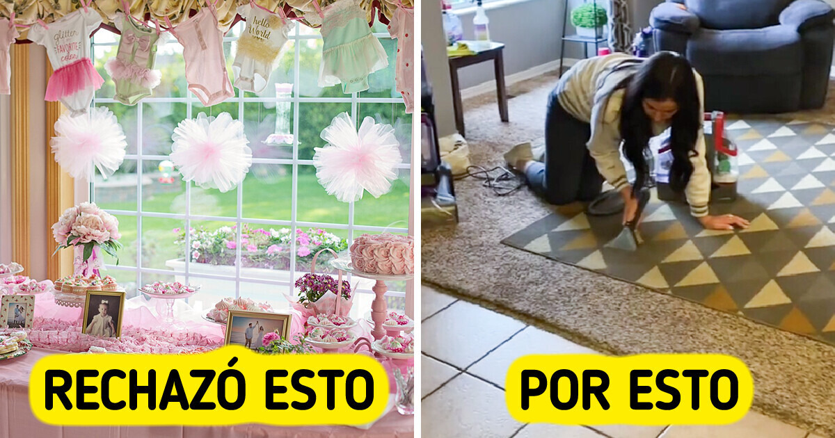 Mujer rechaza su baby shower y les pide a sus amigas que hagan la limpieza de su casa Mujer rechaza su baby shower y les pide a sus amigas que hagan la limpieza de su casa