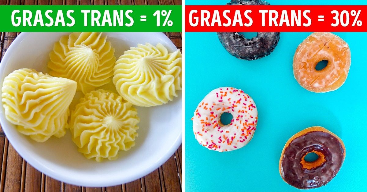 Datos cruciales que necesitas saber sobre las grasas trans