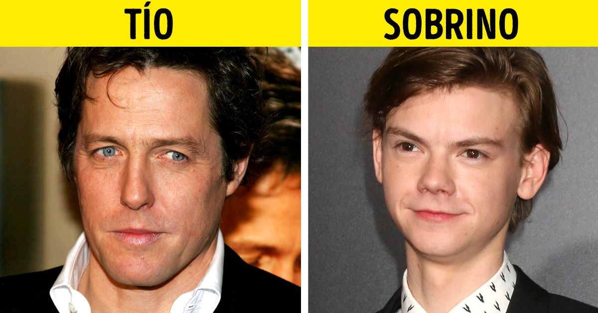 18 Famosos que no sabías que eran familia 18 Famosos que no sabías que eran familia