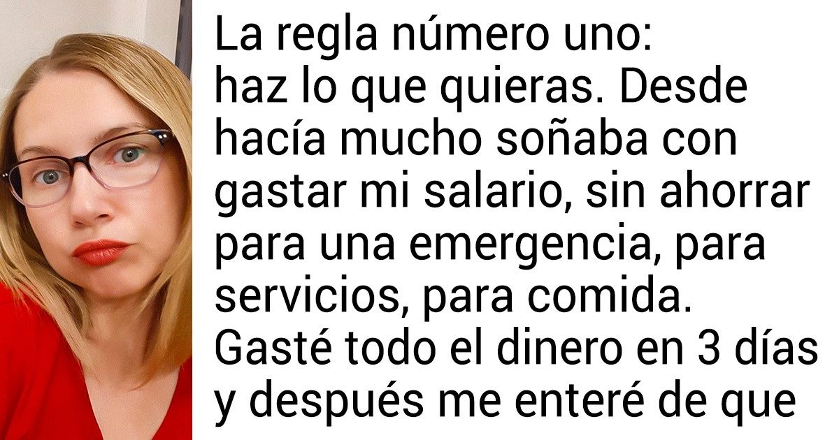 Durante una semana viví según las reglas de un conocido psicólogo y tuve que detenerme para no quedarme sin nada Durante una semana viví según las reglas de un conocido psicólogo y tuve que detenerme para no quedarme sin nada