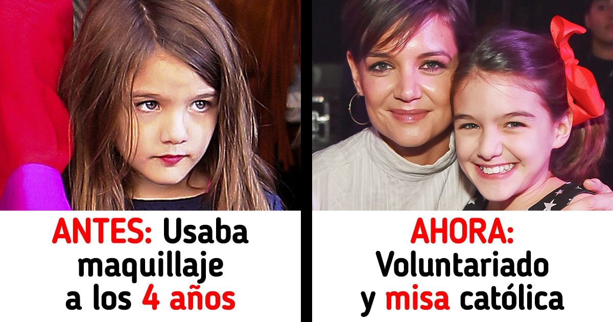 La historia de la hija de Tom Cruise y Katie Holmes que se convirtió en una adolescente con los pies en la tierra, gracias a su madre La historia de la hija de Tom Cruise y Katie Holmes que se convirtió en una adolescente con los pies en la tierra, gracias a su madre