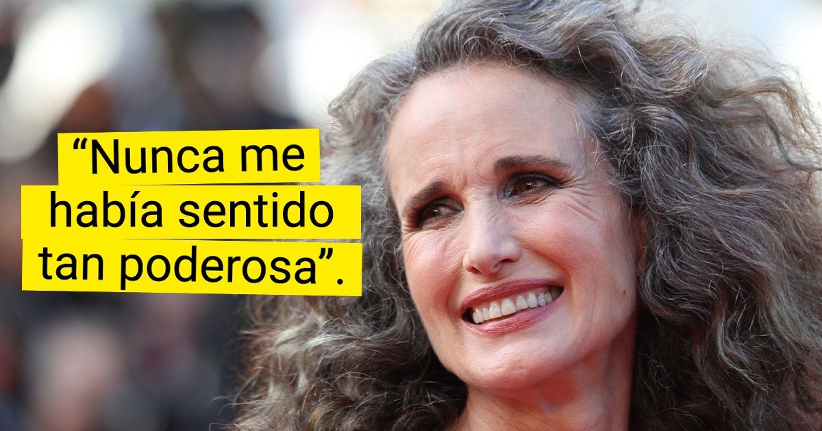 Andie MacDowell defiende su cabello natural y se niega a teñir sus canas (y un bono con 10 famosas que también lucen el pelo gris) Andie MacDowell defiende su cabello natural y se niega a teñir sus canas (y un bono con 10 famosas que también lucen el pelo gris)