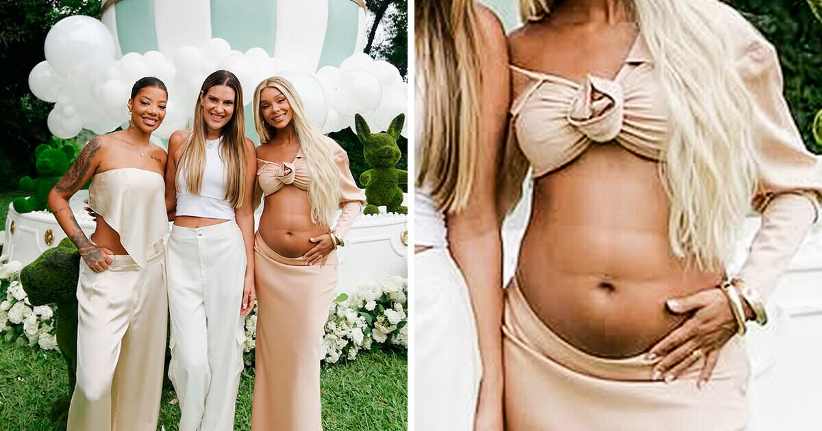 La barriga de una embarazada con abdominales marcados divide las opiniones