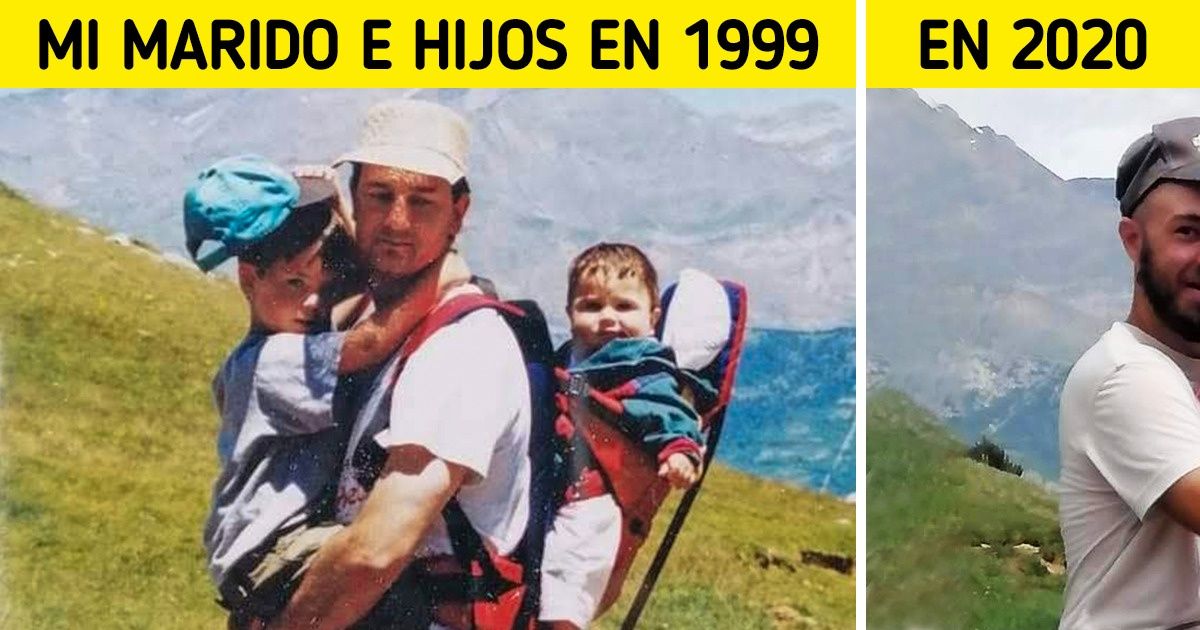 20 Usuarios de Genial recrearon fotos familiares antiguas y evidenciaron que el tiempo pasa volando 20 Usuarios de Genial recrearon fotos familiares antiguas y evidenciaron que el tiempo pasa volando