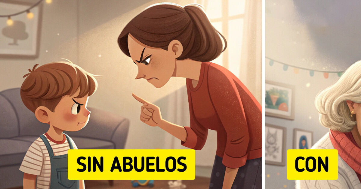 La clave para la salud mental de las madres podría estar en los abuelos, según una investigación