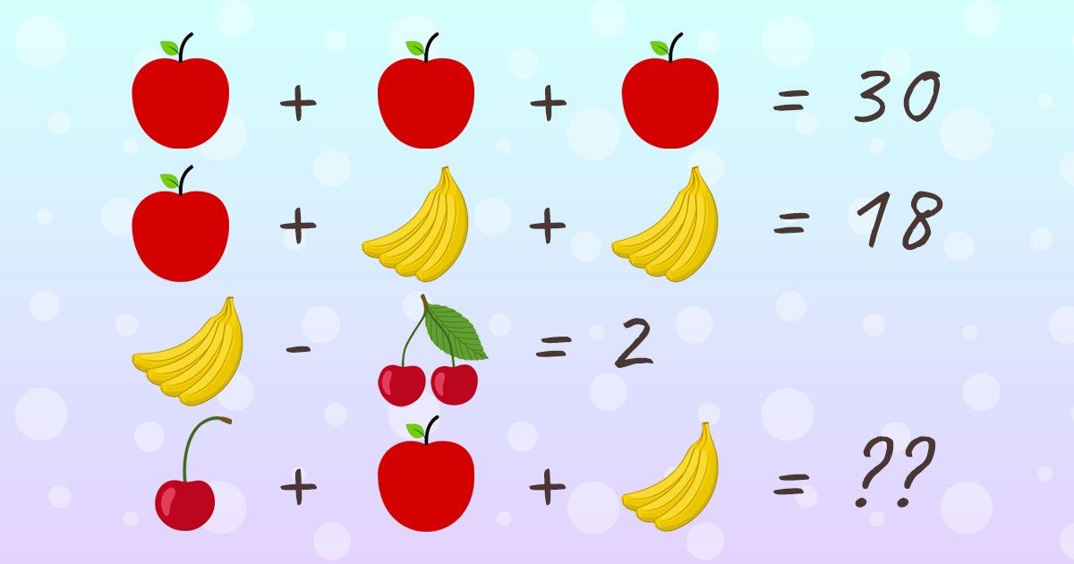 Test: 15 Acertijos matemáticos que casi nadie consigue resolver Test: 15 Acertijos matemáticos que casi nadie consigue resolver