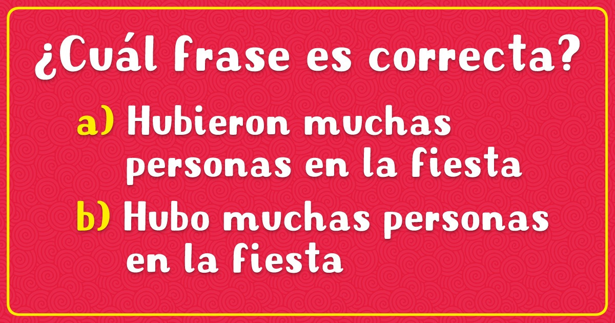 Test: Descubre qué tanto conoces de gramática respondiendo estas preguntas en menos de 10 segundos