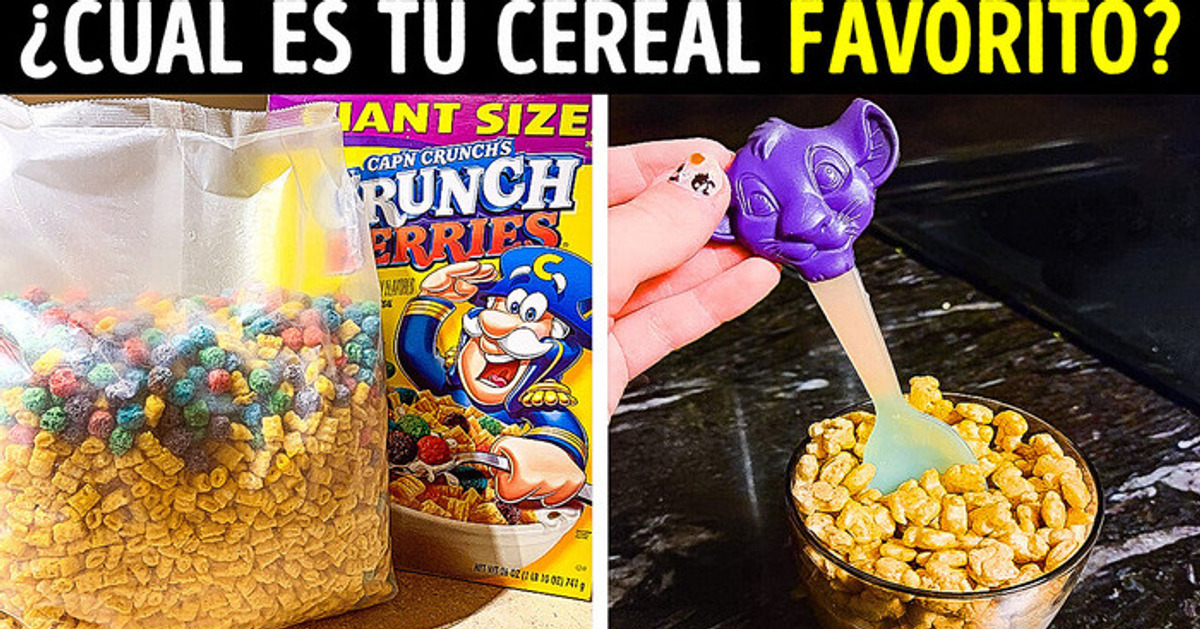 Estos viejos cereales son un boleto de ida a los años 90 Estos viejos cereales son un boleto de ida a los años 90