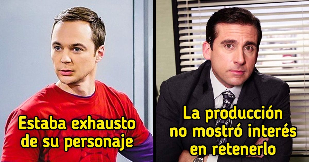 11 Famosos que dejaron su personaje televisivo en pleno éxito y por qué lo hicieron 11 Famosos que dejaron su personaje televisivo en pleno éxito y por qué lo hicieron