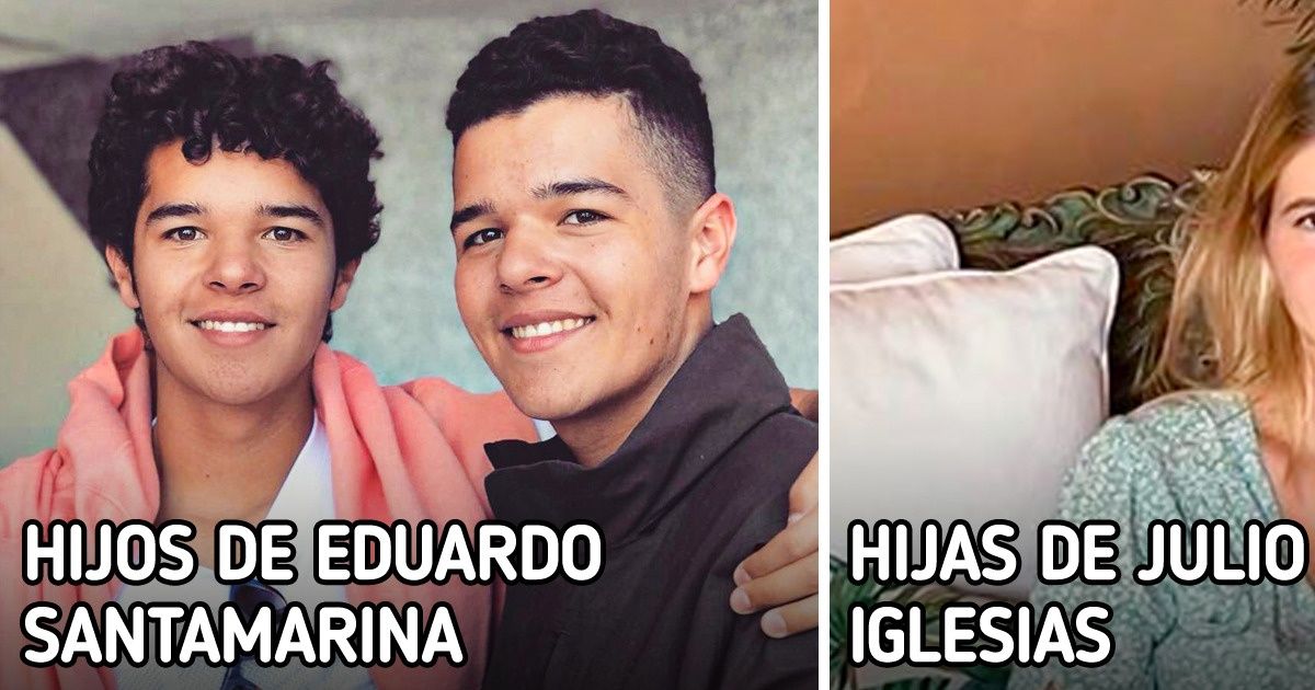 17 Hijos gemelos de famosos que parecen la versión “miniatura” de sus progenitores