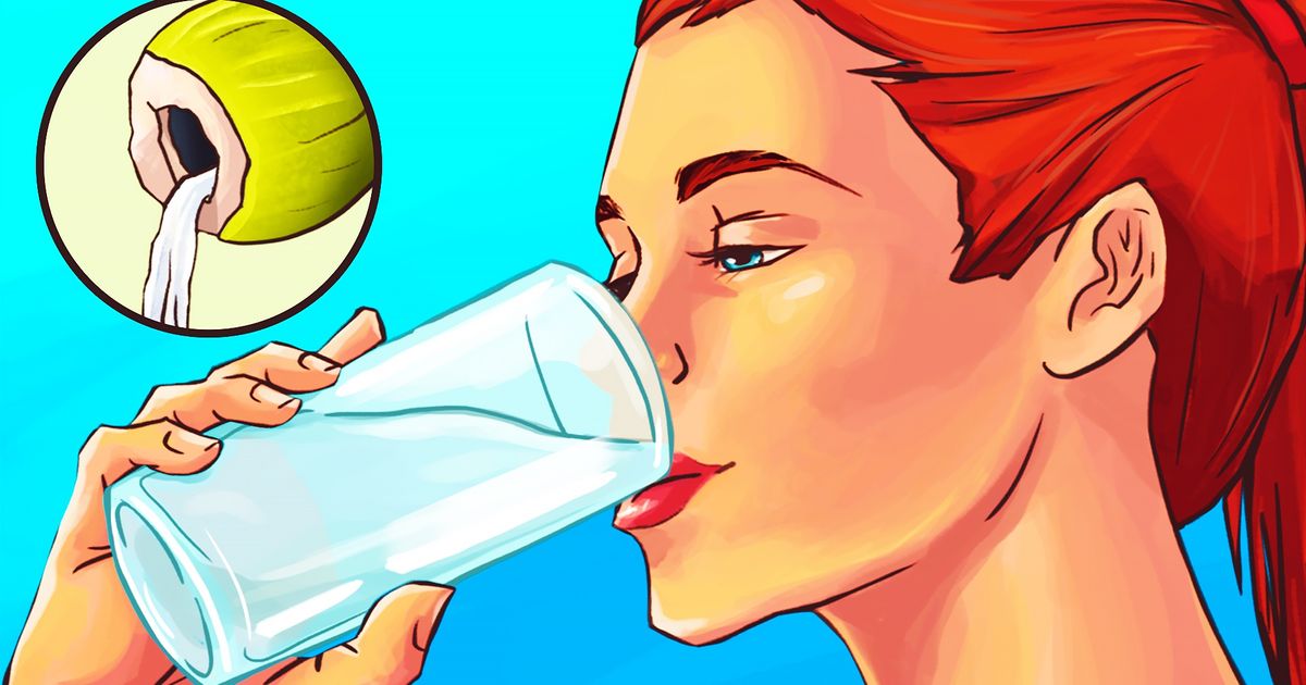 Qué pasará si empiezas a beber un vaso de agua de coco al día durante dos semanas Qué pasará si empiezas a beber un vaso de agua de coco al día durante dos semanas