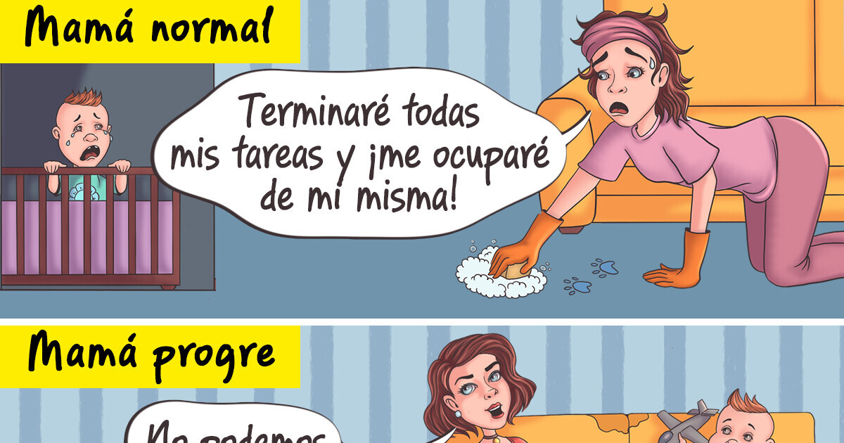 15 Ilustraciones que describen con tanto acierto la vida cotidiana de una madre