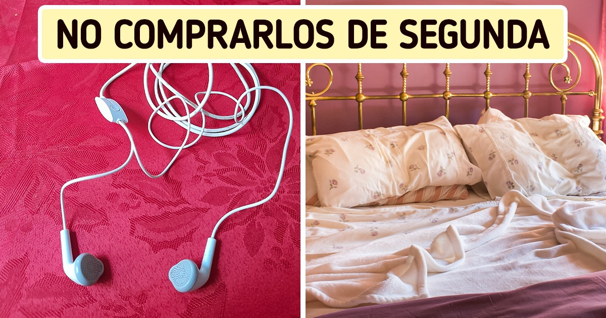 10 Cosas que no debemos comprar usadas aunque las estén vendiendo de 3 por 2