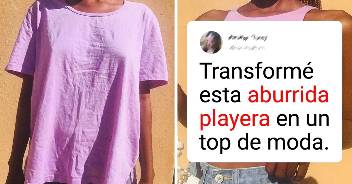 23 Personas transforman su ropa vieja y muestran que para vestir a la moda, no se necesita comprar nuevo 23 Personas transforman su ropa vieja y muestran que para vestir a la moda, no se necesita comprar nuevo