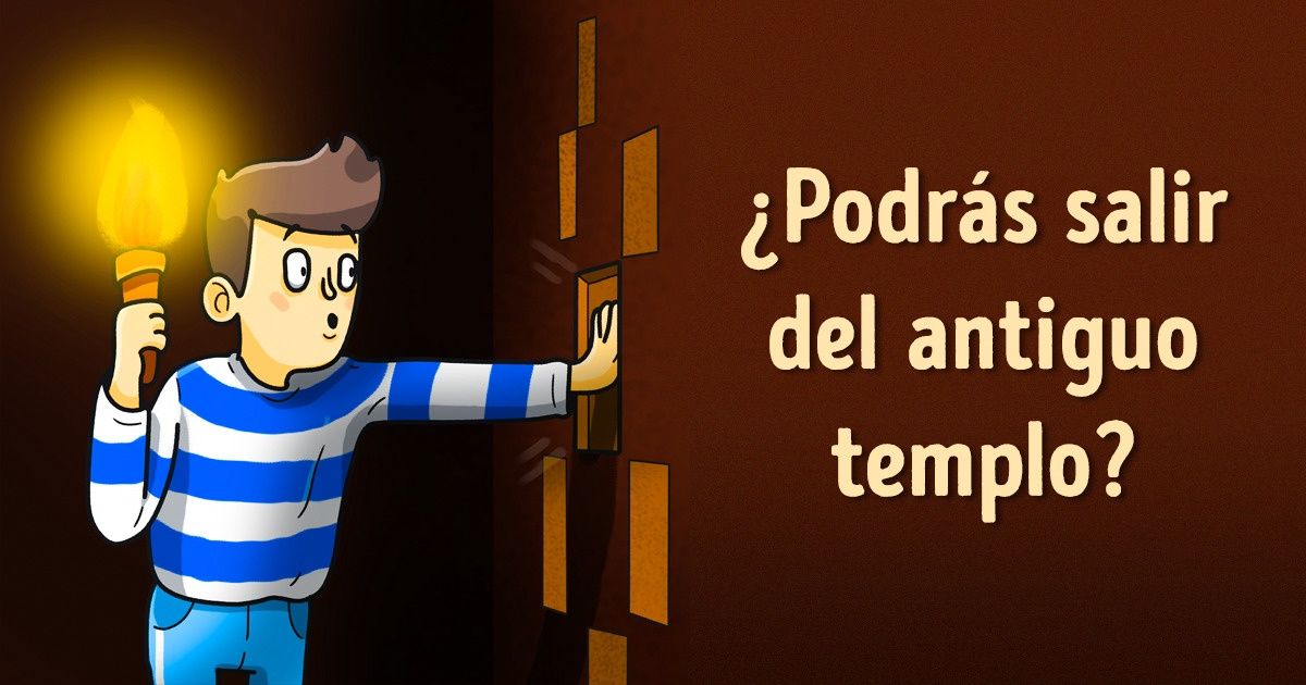 Un acertijo sobre un antiguo templo que te hará ordenar tu mente