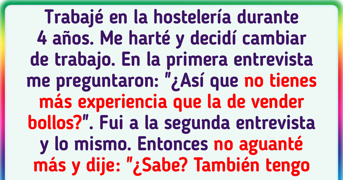 14 Personas que acudieron a la entrevista de trabajo y no se sintieron intimidadas