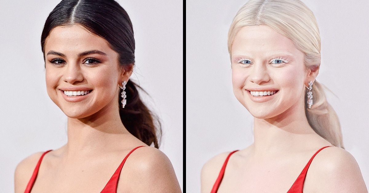 Cómo se verían 15 famosos si fueran albinos Cómo se verían 15 famosos si fueran albinos