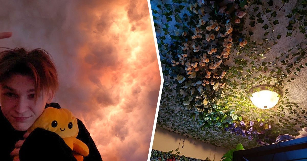 20 Techos que fueron decorados para ser el protagonista de su hogar (y podrían inspirarte)
